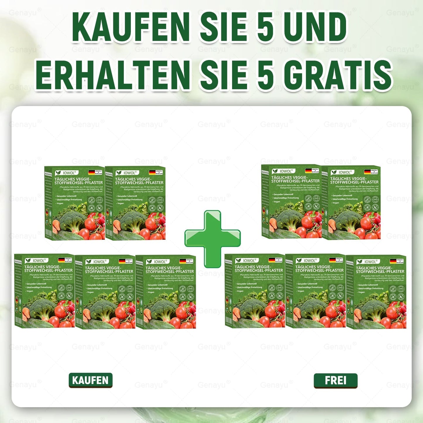 🥦 𝐈𝐎𝐖𝐎𝐋® hat ein Überraschungs-Upgrade nur für Sie! Sie haben bereits ein tolles Angebot erhalten, aber jetzt haben Sie ein noch besseres freigeschaltet: Sie erhalten 50 % Rabatt auf Ihren nächsten Einkauf – nur für die nächsten zwei Minuten gültig! ⏰