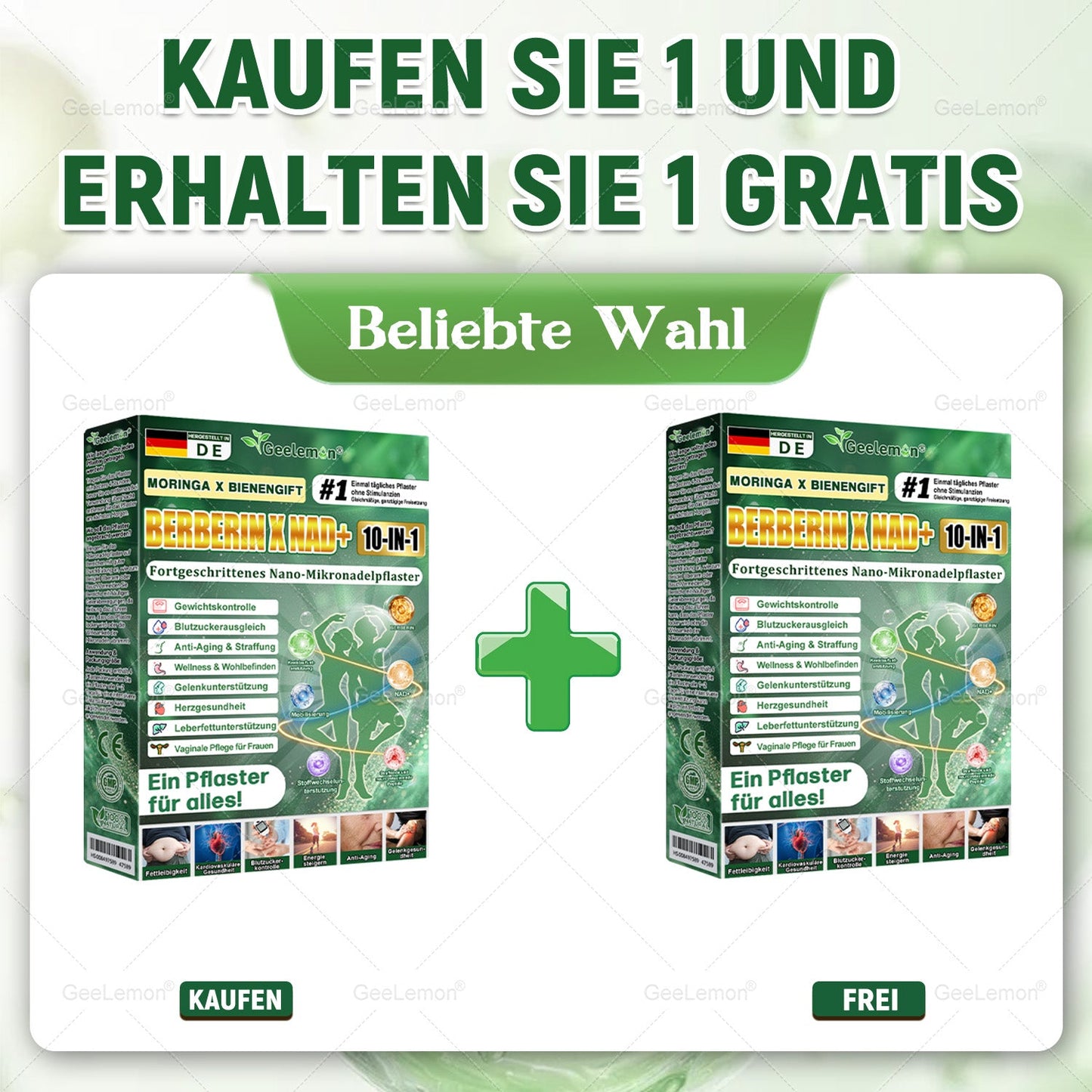 🇩🇪 Offizieller deutscher Shop | Geelemon® Moringa · Berberin × NAD+ 𝟏𝟎-𝐢𝐧-𝟏 𝐀𝐝𝐯𝐚𝐧𝐜𝐞𝐝 𝐍𝐚𝐧𝐨-𝐌𝐢𝐤𝐫𝐨𝐧𝐚𝐝𝐞𝐥-𝐏𝐚𝐭𝐜𝐡 — 𝐄𝐢𝐧𝐦𝐚𝐥 𝐭ä𝐠𝐥𝐢𝐜𝐡, 𝐬𝐢𝐜𝐡𝐭𝐛𝐚𝐫𝐞 𝐄𝐫𝐠𝐞𝐛𝐧𝐢𝐬𝐬𝐞 𝐢𝐧 𝟕 𝐓𝐚𝐠𝐞𝐧