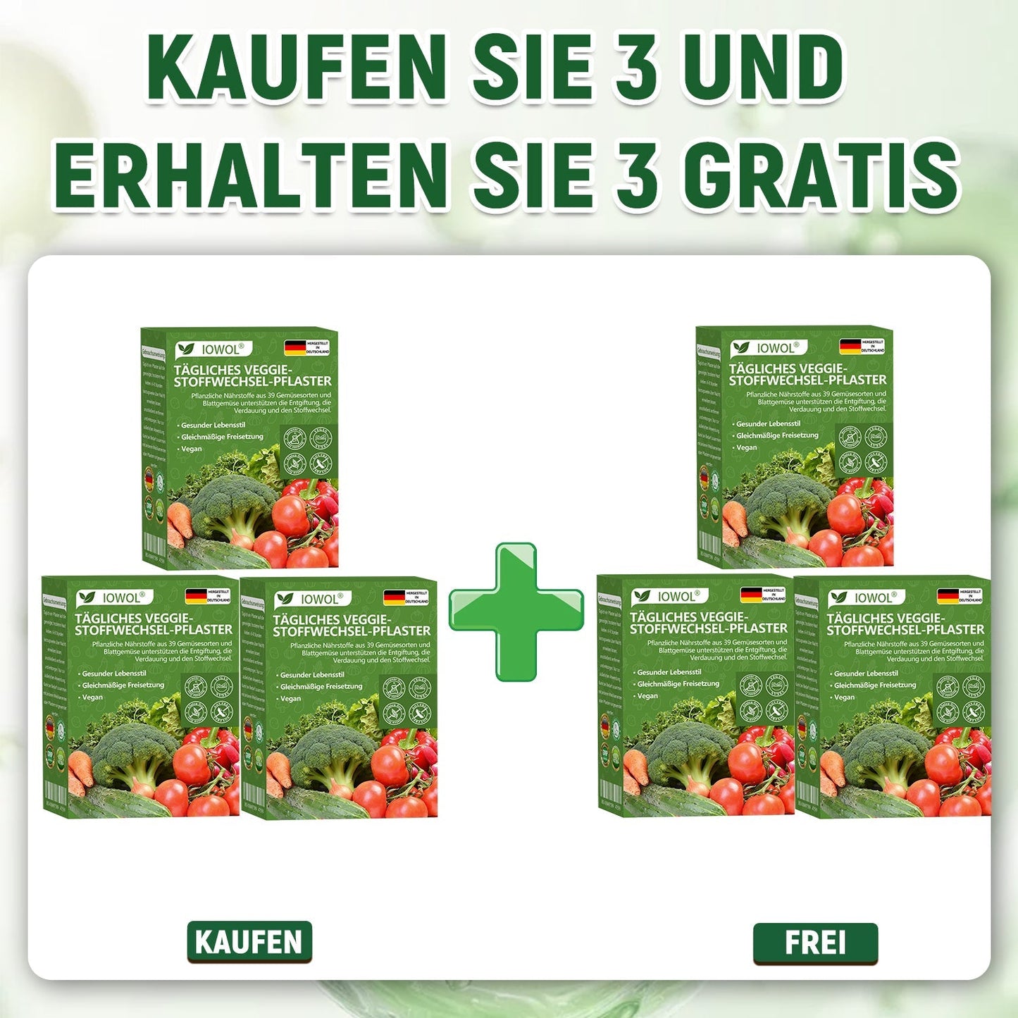 🥦 𝐈𝐎𝐖𝐎𝐋® hat ein Überraschungs-Upgrade nur für Sie!  Sie haben bereits ein tolles Angebot erhalten, aber jetzt haben Sie ein noch besseres freigeschaltet:  Sie erhalten 50 % Rabatt auf Ihren nächsten Einkauf – nur für die nächsten zwei Minuten gültig! ⏰