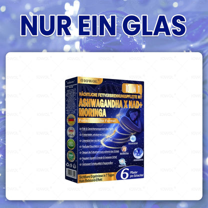 IOWOL® Nacht-Fettverbrennungs-Pflaster! ZERO Pillen & ZERO Aufwand & ZERO Kampf & 100% Ergebnisse.